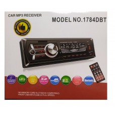  Автомагнитола 1DIN MP3 1784BT (1USB, 2USB-зарядка, TF card, bluetooth, (20)