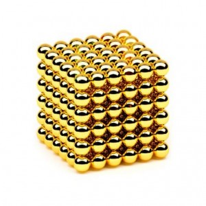 Нео куб Neo Cube 5мм золотой (100)