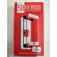 Панель передняя 5D GLASS 7G White (красная коробка)