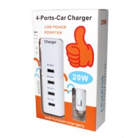 АРХИВ  Зарядное устройство 12V 4 USB S4 (100)