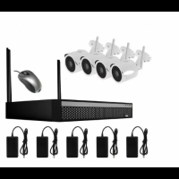 Набор камер видеонаблюдения на 4 камеры WIFI FULL KIT HD