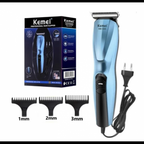 Машинка для стрижки волос с оригинальной вилкой KM-1430 (60)