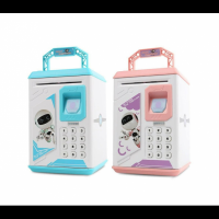 Сейф копилка детский ROBOT LK202312-16 (ГОЛУБОЙ!) (36)