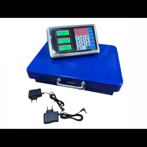 Весы торговые напольные со счётчиком цены 300 кг (кнопки пластик) 64/43/14 ZY (1)