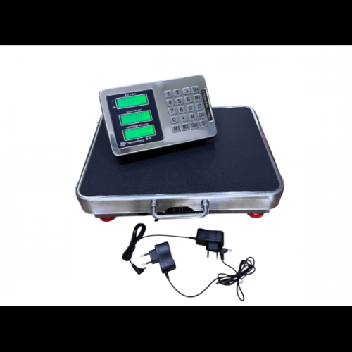 Весы торговые напольные со счётчиком цены 150 кг (кнопки металл) 62.5/34/13.5 GS5S (1)