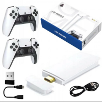 Игровая консоль M15,64GB, 4К + 2 джойстика с 20000 играми (30)