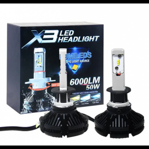LED лампы для фар X3 H7 (50)