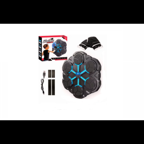 Настенная боксерская мишень на 6 целей с музыкой и перчатками (18)