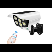 Уличный фонарь в виде камеры Solar Light BL JLP 2178 / LED светильник на солнечной батарее с пультом / Фонарь с датчиком движения №10 (50)