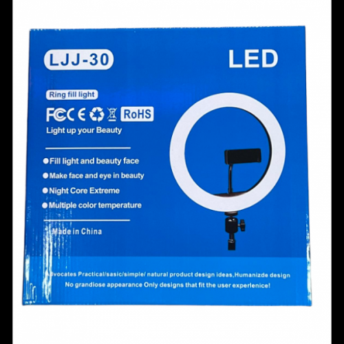 Лампа кольцевая LJJ-30 RING FILL LIGHT 30 см (40)