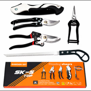 Садовый набор 5 в 1 с ножницами, секаторами и пилкой Garden Set SZK-777 (24) Садовый набор 5 в 1 с ножницами, секаторами и пилкой Garden Set SZK-777 (24)