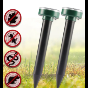 Отпугиватель насекомых и грызунов Garden Pro 2 шт в комплекте (на солнечной батарее) SL080A (120)