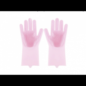 Силиконовые перчатки c щетинками BOS-12 (100)