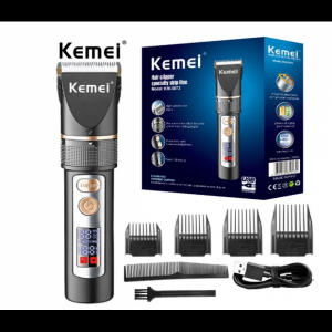 Машинка для стрижки волос с ЖК-дисплеем KEMEI KM-5073 (40)