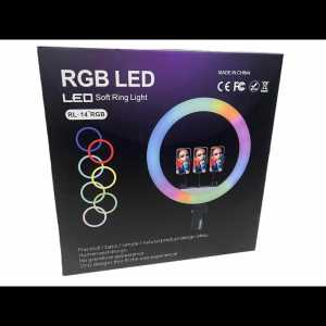Лампа кольцевая RL-14 RGB (10)