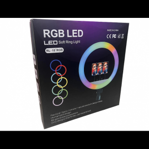 Лампа кольцевая RL-18 RGB (6)
