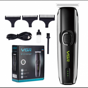 Машинка для стрижки волос и бороды профессиональная аккумуляторная VGR V-020 (40)