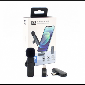 Петличный микрофон беспроводной для смартфона -/Type-C K8 (100)