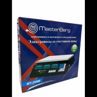 Весы торговые переменного и постоянного электропитания со счётчиком цены 50кг 6V МТ-208В (5)