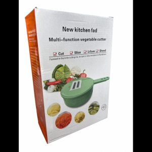 Многофункциональная овощерезка-шинковка-терка для овощей и фруктов круглая LK202307-16 (42)