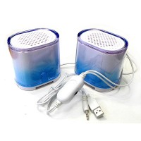 Музыкальные колонки для компьютера 2.0 HF-002-Q72 50шт 7776