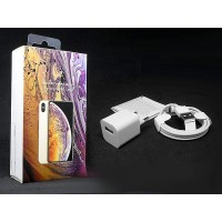 Зарядное устройство 220В USB с кабелем USB - Lightning ART-063 500шт 7904