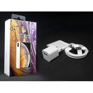 Зарядное устройство 220В USB с кабелем USB - Lightning ART-063 500шт 7904 Зарядное устройство 220В USB с кабелем USB - Lightning ART-063 500шт 7904