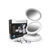 Зеркало косметическое настольное с LED подсветкой 00057 36шт 8690