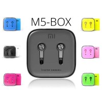 Наушники вакуумные Xiomi (цвета) M5-BOX 400шт 7732