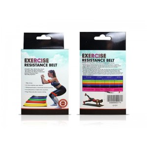 Набор резинок для фитнеса Exercise Resistance Belt 0101 200шт 9133