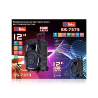 Акустическая переносная колонка SS-7373 400Вт 12