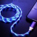 Кабель USB - Lightning светящийся 250шт 8602