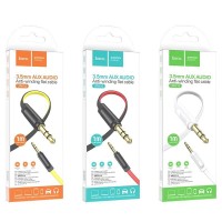 Кабель AUX jack 3,5мм прямой-прямой Hoco 1,0м (уп. 37шт) UPA16 370шт 8152 Кабель AUX jack 3,5мм прямой-прямой Hoco 1,0м (уп. 37шт) UPA16 370шт 8152