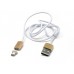 Кабель USB - micro USB / Lightning магнитный ART-042 250шт 7902