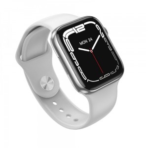 Borofone BD1 smart sports watch(call version) — Bright Silver