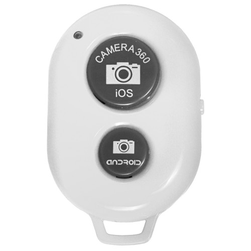 Wireless Remote Control For Selfie Stick — White