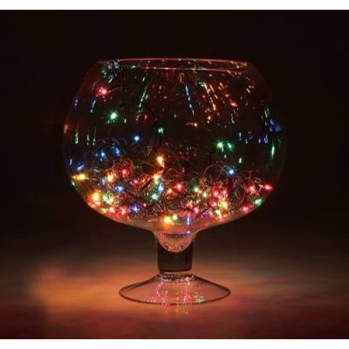 Гирлянда диод 400LED (RD7147) 30м. Микс (разноцветный), Белый провод