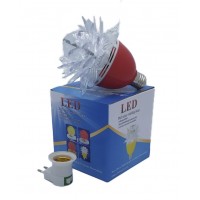 Лампа в патрон+переходник RGB 220V RHD-22 (RD5015) (50)