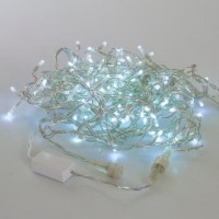 Гирлянда диод 300LED (RD7145) 25м. Белый (холодный), Силиконовый провод