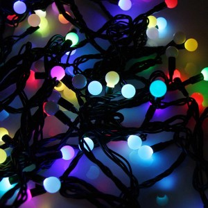 Гирлянда (RD-101) точка 200LED Провод - Черный, Цвет ламп Микс Гирлянда (RD-101) точка 200LED Провод - Черный, Цвет ламп Микс