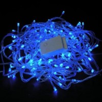 Гирлянда диод 200LED (RD9032) 18м. Синий, Силиконовый провод