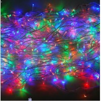 Гирлянда водопад 400LED (RD7149) 3x3м С заглушкой (10x40) Микс (разноцветная)