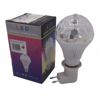 Лампа в патрон+переходник RGB 220V RHD-13 (RD-5012)