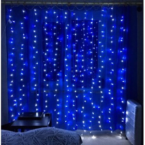 Гирлянда штора 425LED 3х2.5м 220V + блок питания + 8 режимов + Режим полной остановки RD228 Цвет ламп-Микс (50) Гирлянда штора 425LED 3х2.5м 220V + блок питания + 8 режимов + Режим полной остановки RD228 Цвет ламп-Микс (50)