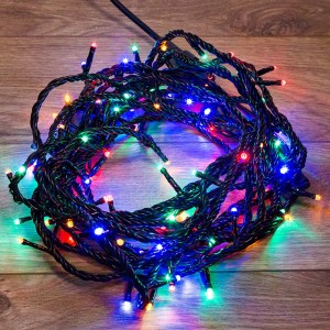 Гирлянда диод 300LED (RD7133) 25м. Микс (разноцветный),Черный провод Гирлянда диод 300LED (RD7133) 25м. Микс (разноцветный),Черный провод