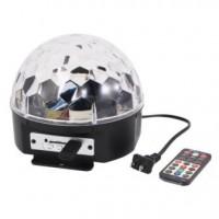 Лампа на поставке шар Magic ball MP3 220V (20)