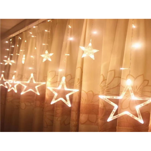 Гирлянда штора 425LED  3х2.5м 220V + блок питания + 8 режимов + Режим полной остановки RD231 Цвет ламп-Тёплый (50)