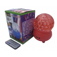 Лампа шар вращающийся RGB RHD-182+Мр3+Ду+USB (RD5030)