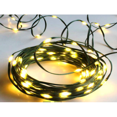 Гирлянда диод на проволке 50м 500Led 8 Режимов IP44 для домашнего или уличного освещения RD216 Цвет ламп-Микс