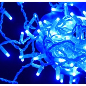 Гирлянда штора наружная 120LED (RD7121) 3,5х1м. встроенный вход, выход, диаметр проволоки 3,3, вспышка 10%, Черный провод, Синяя Гирлянда штора наружная 120LED (RD7121) 3,5х1м. встроенный вход, выход, диаметр проволоки 3,3, вспышка 10%, Черный провод, Синяя